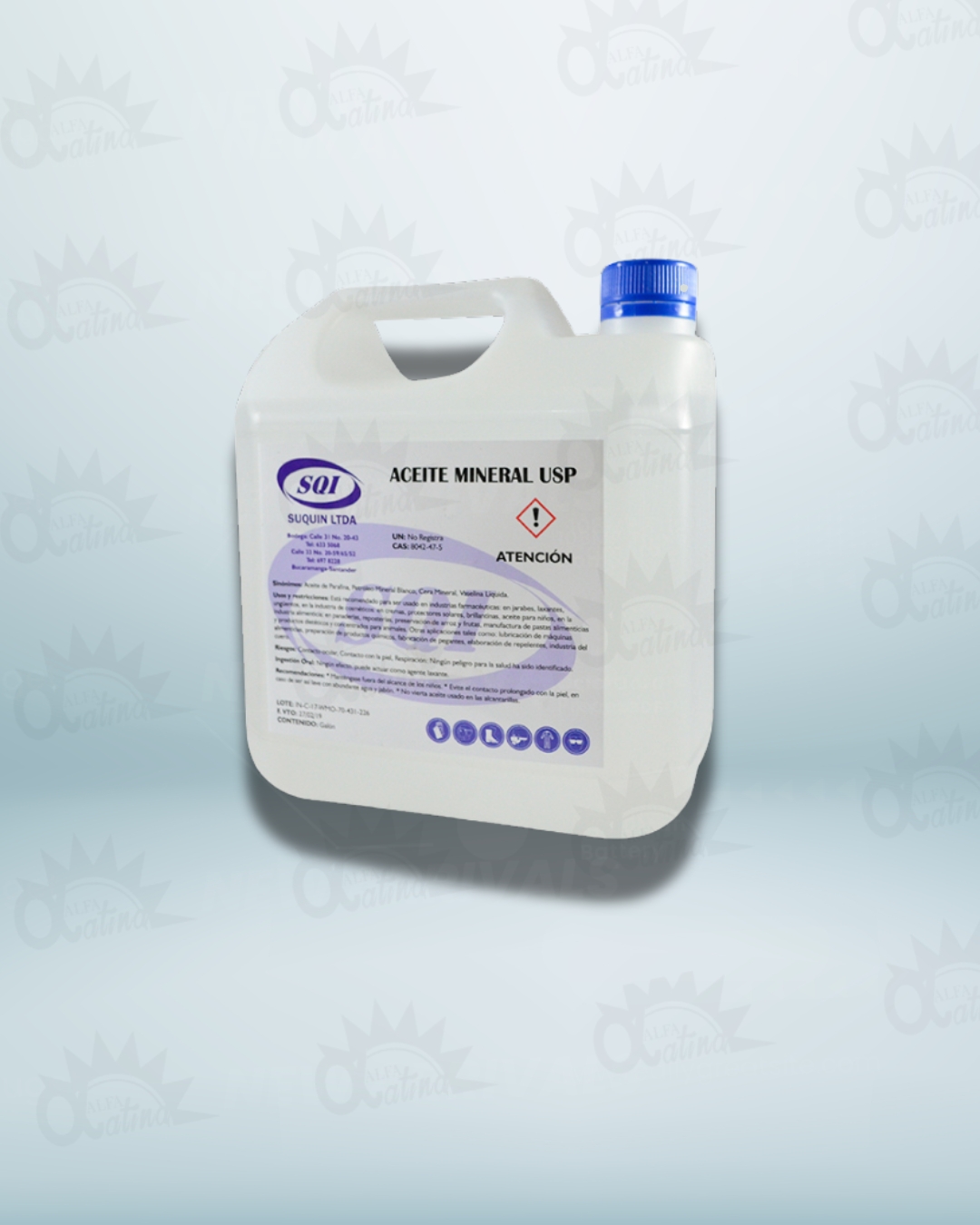 ACEITE MINERAL EN GALON